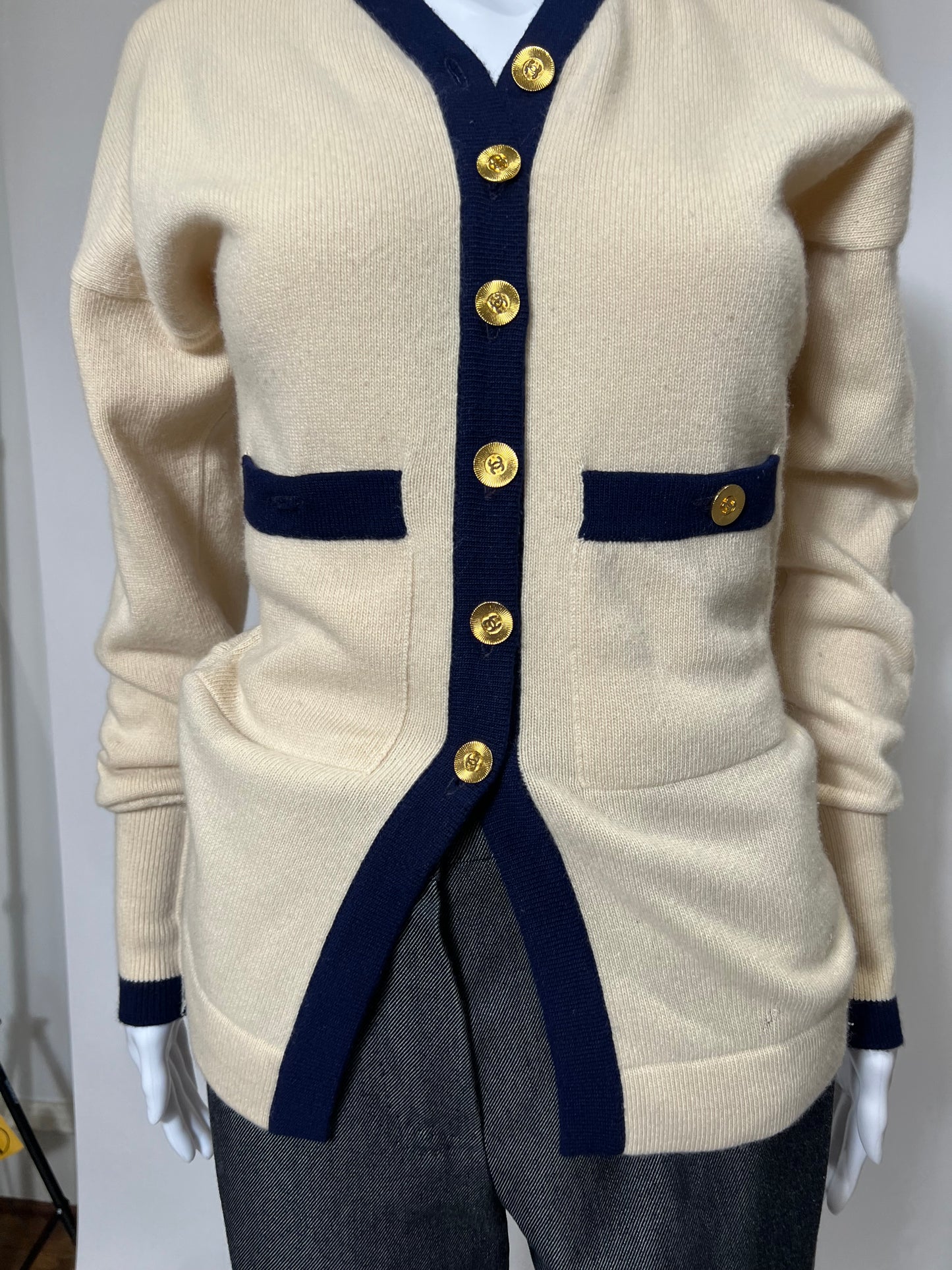 Vintage Chanel Cashmere Cardigan