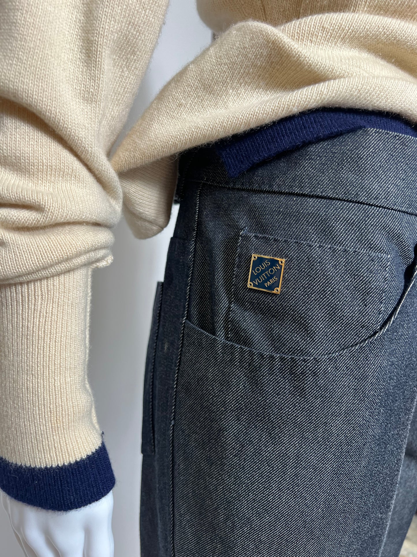 Vintage Louis Vuitton Denim Jeans