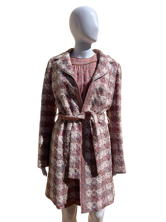 CHANEL: Tweed Detailed Jacket