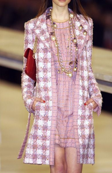 CHANEL: Tweed Detailed Jacket