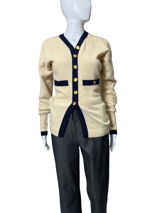 Vintage Chanel Cashmere Cardigan
