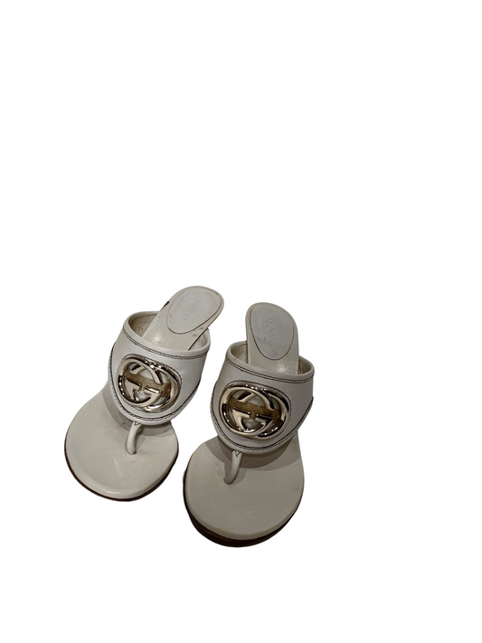 Vintage Gucci Sandal Heel 37.5