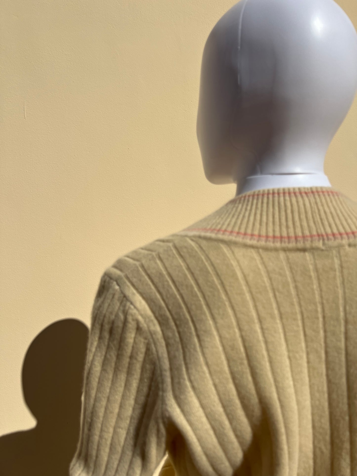 CHANEL: 2001 Cashmere V Neck Sweater