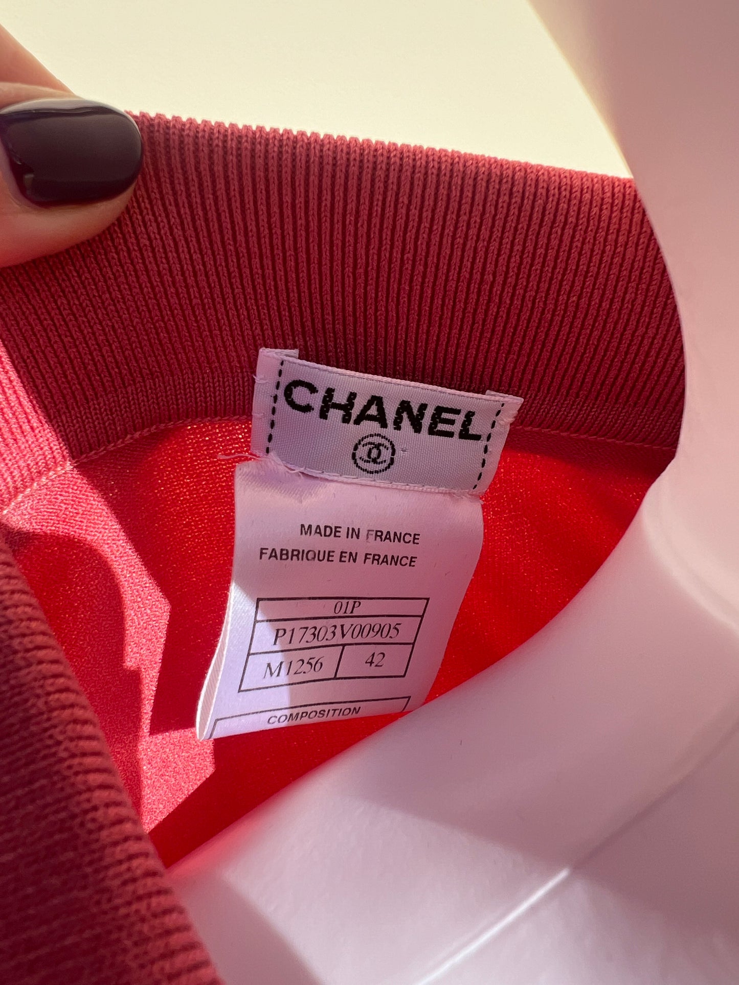 CHANEL- 2001 Chanel Vintage Sports Polo Tee